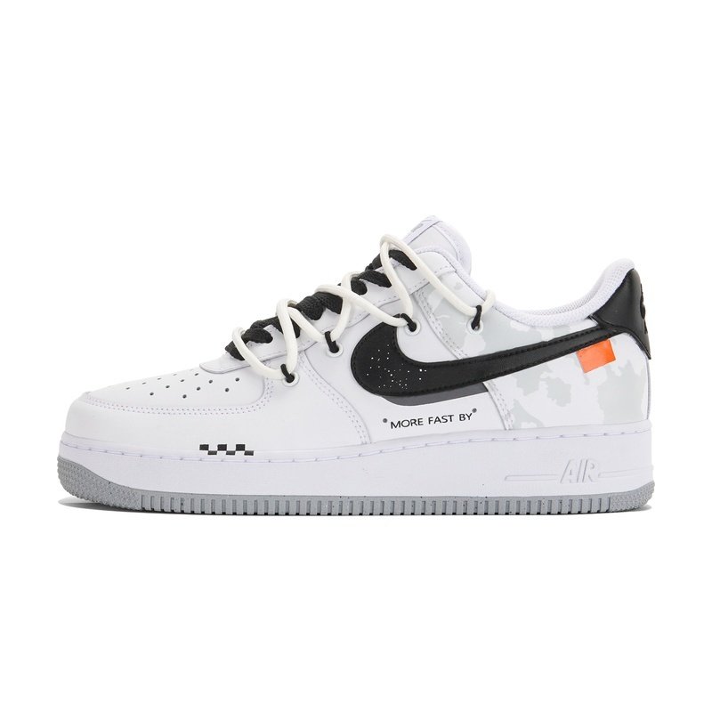 Custom Air Force 1 Shoes White Gray Polar Path