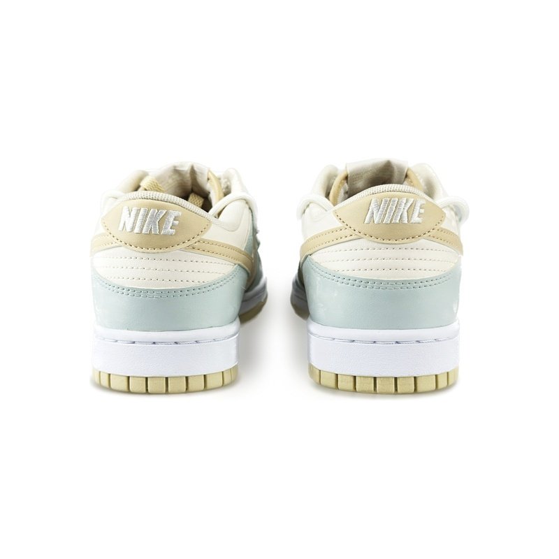 Custom Dunk Shoes Beige Blue Coastal Breeze - Image 4