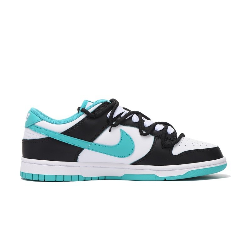 Custom Dunk Shoes White Black Aqua Harmony - Image 2