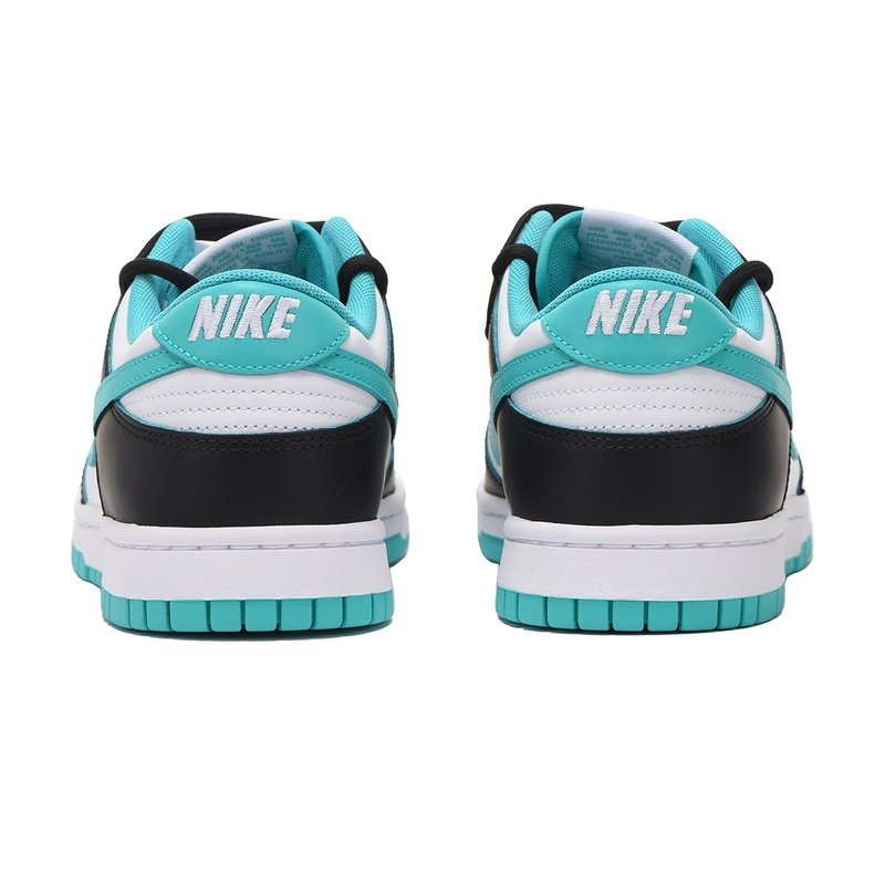 Custom Dunk Shoes White Black Aqua Harmony - Image 4