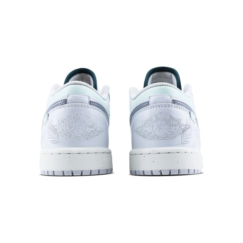 Custom Jordan Shoes White Green Mint Grove - Image 4